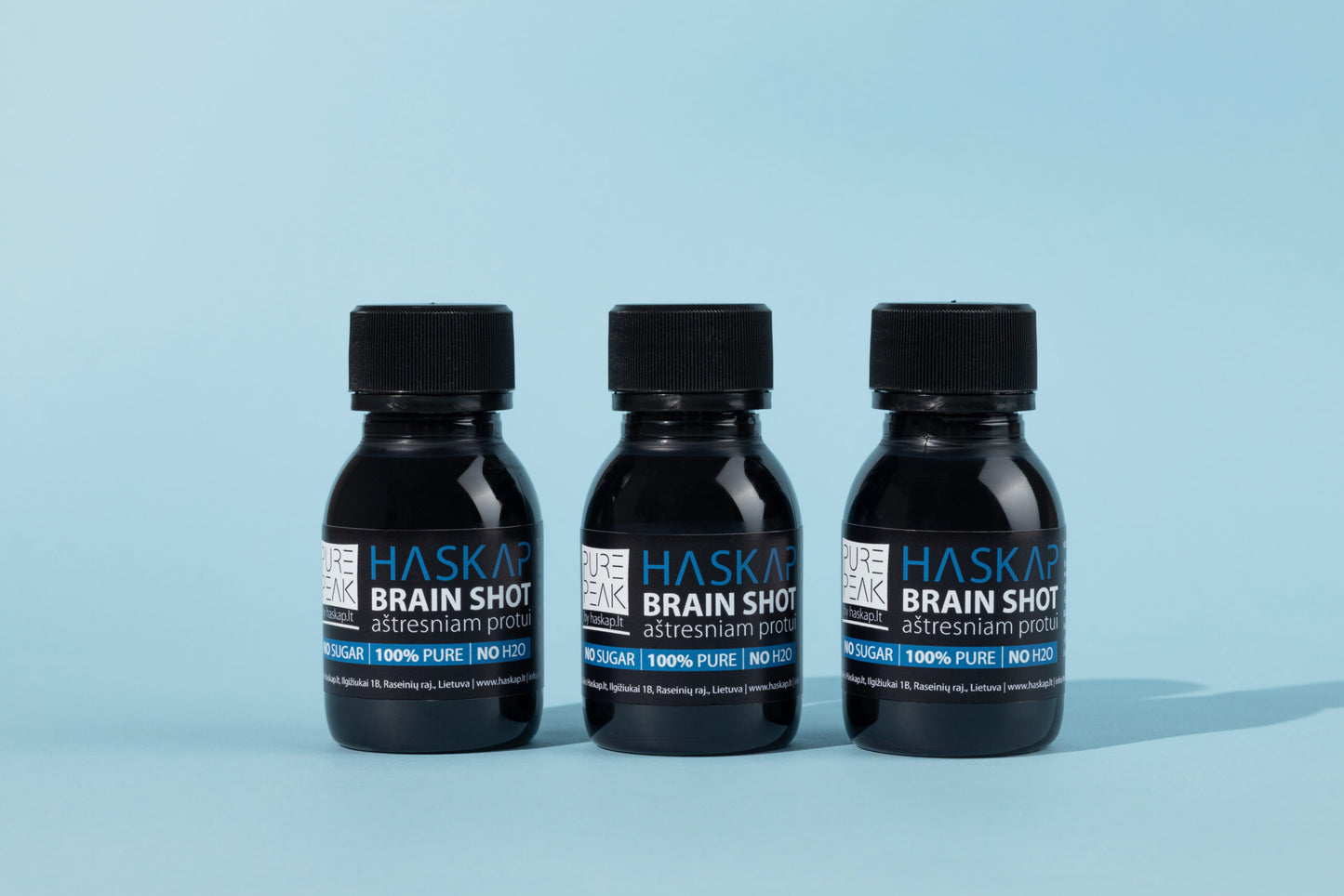 Sausmedžio uogų BRAIN SHOT, 60ml