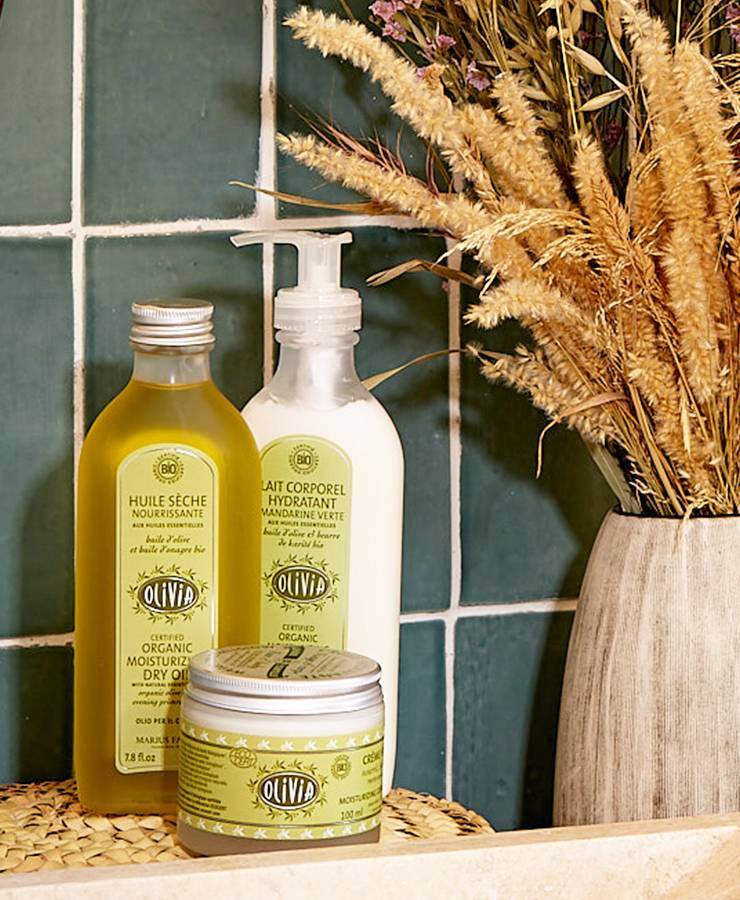 Marius Fabre certified organic moisturising olive oil body lotion, 230ml