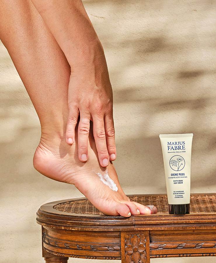 Marius Fabre kojų kremas Aguona ir Vynuogė, 30ml