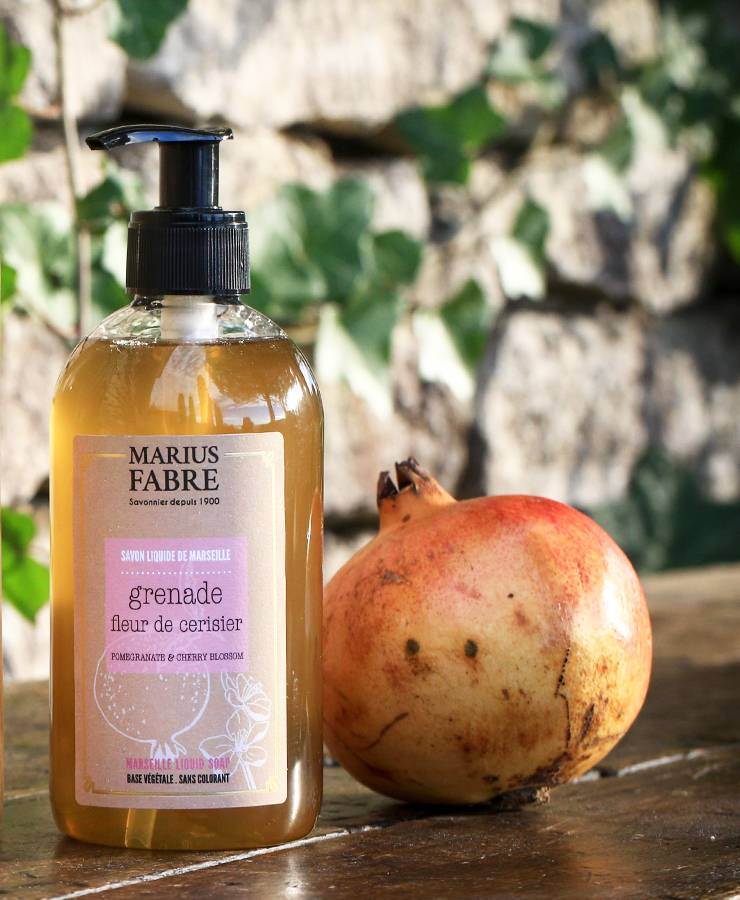 Marius Fabre skystasis muilas Granatas ir Vyšnių žiedai