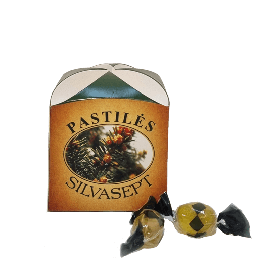 Pastilės "Silvasept", 20past.