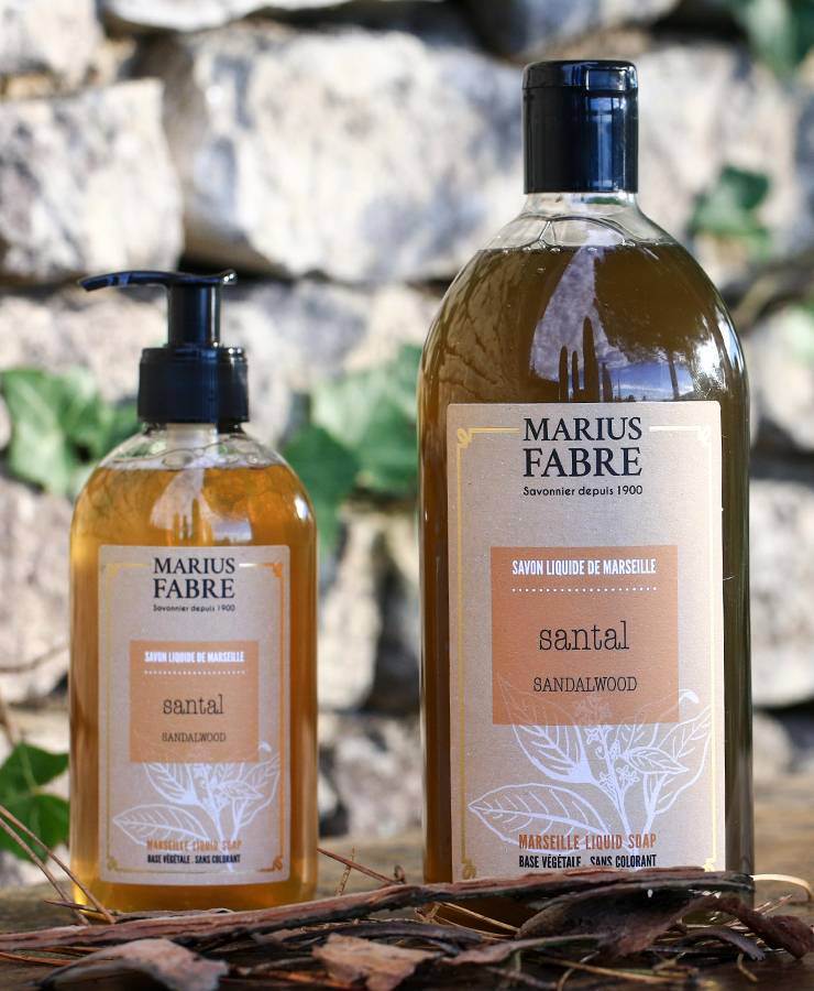 Marius Fabre skystasis muilas Santalmedis