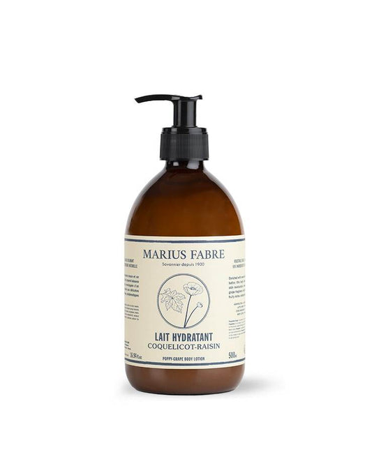 Marius Fabre drėkinamasis kūno pienelis Aguona ir Vynuogė, 500ml