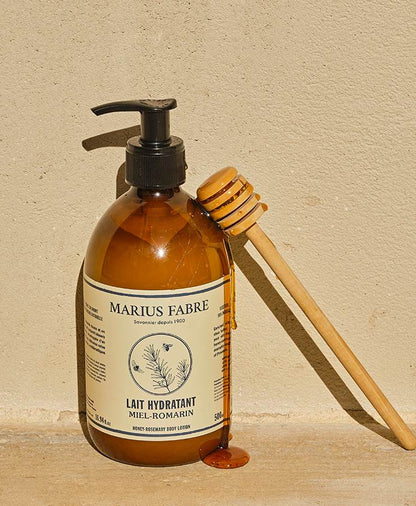 Marius Fabre drėkinamasis kūno pienelis Medus ir Rozmarinas, 500ml