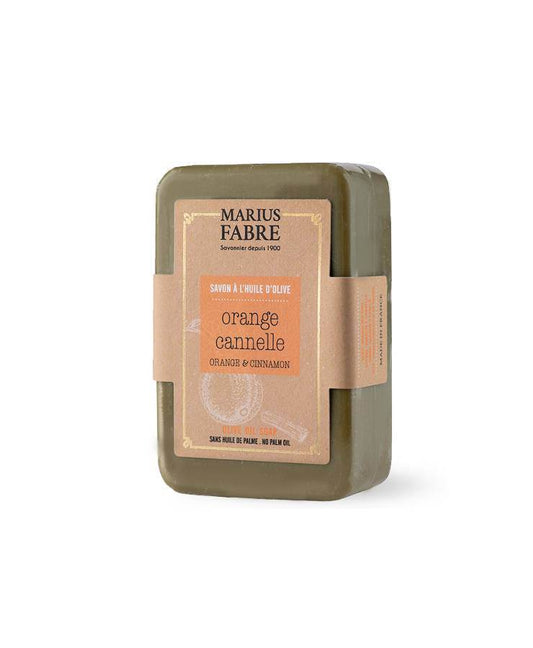 Marius Fabre bar of soap with Orange and Cinnamon fragrance (250g)